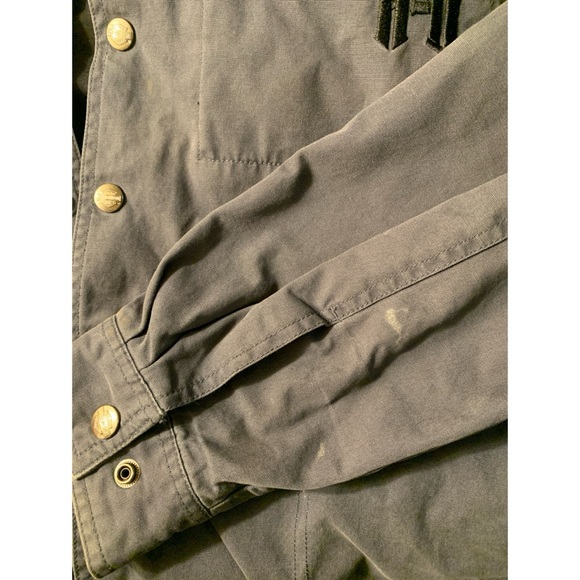 Harley Davidson Cotton Jacket Navy Men’s XL - Picture 7 of 9